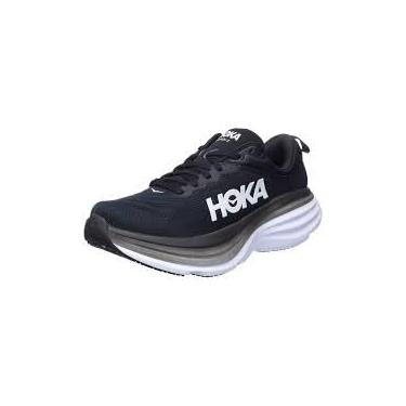 Imagem de HOKA ONE ONE Tênis de caminhada feminino, 35, Preto/branco e preto, 36