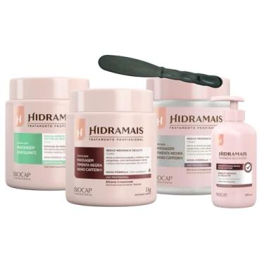 Imagem de Kit Pimenta Negra Nano Caffein +Esfoliante 1KG Hidramais