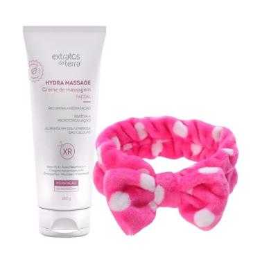 Imagem de Creme de Massagem Hydra Massage XR 180 g – Hidratação Profunda e Reativação Celular + Faixa Para Cabelo Felpudo