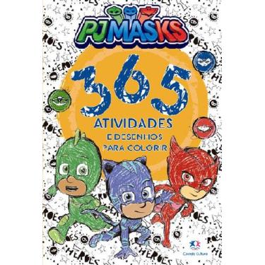 Imagem de Livro - PJ Masks - 365 atividades e desenhos para colorir