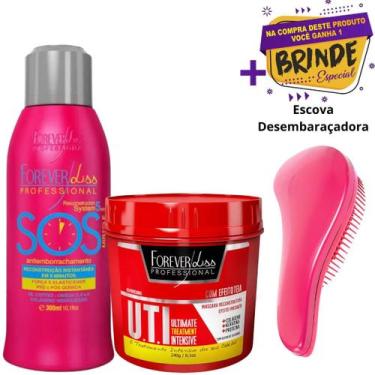 Imagem de Kit Sos + Uti Reconstrução Capilar Profunda Forever Liss