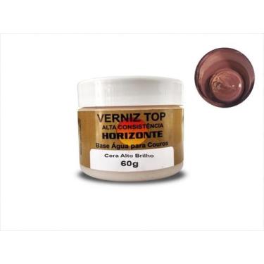 Imagem de graxa para sapatos marrom verniz top horizonte 60g - gn forcer