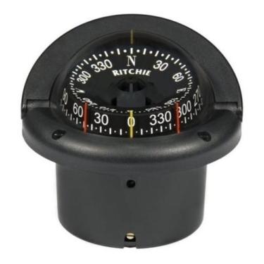 Imagem de Bússola Náutica Ritchie Hf-743 De Embutir Com Led Verde - Abrolhos Náu