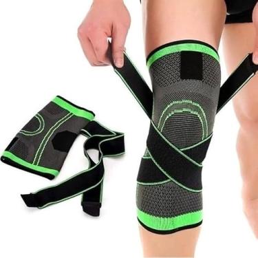 Imagem de Joelheira Ortopédica Tensor Corrida Artrose Compressão