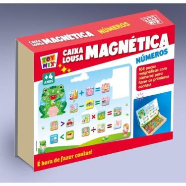 Imagem de Brinquedo Educativo QUEBRA-CABEÇA Magnético com Lousa - Toy MIX