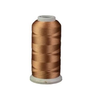 Imagem de Linha de poliester Maquina de Bordar 4000m marrom chocolate