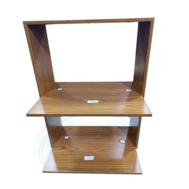 Imagem de Nicho Suporte De Parede Para Microondas E Forno Mdf Madeira Cor Lauren