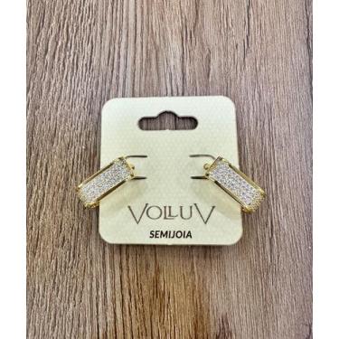 Imagem de Brinco SEMIJOIA banhado a ouro 18k - VolluV