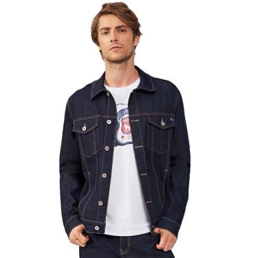 Imagem de Jaqueta Jeans Acostamento Casual Masculino-Masculino