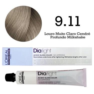 Imagem de Tonalizante Dia Light 9.11 Louro Muito Claro Cendré Profundo Milkshake