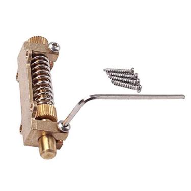 Imagem de Ogdni Estabilizador de parada Tremolo de latão para guitarra, conjunto tremsetter ajustador de braço Tremolo para Floyd Rose e outros sistemas de ponte tremolo flutuante (GAQ501)