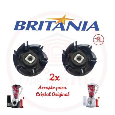 Imagem de Arraste Acoplamento do Copo 2 Unidades Liquidificador Britania Cristal