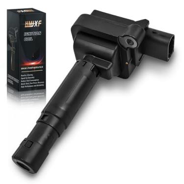 Imagem de HMJXF Bobina De Ignição Uf658 Gn10552 (Conjunto 1) Compatível Com Motores Mercedes-Benz 2014, 2015, C250 E Slk250 2012-2015, Substitui Ic761 A0001502580-1.8L L4