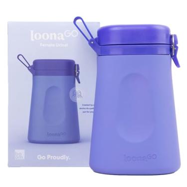 Imagem de LoonaGo Mictório Feminino – Portátil, Bloqueador de Odores, Frasco de Xixi à Prova de Vazamento – Cabeceira Discreta e Banheiro de Viagem para Mulheres – Viagens, Camping e Pós-Cirurgia – Elegível