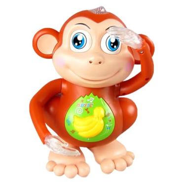 Imagem de Macaco Brinquedo Infantil Som Luz Movimentos Interativo