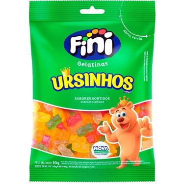 Imagem de Bala de Gelatina Fini Ursinhos 90g