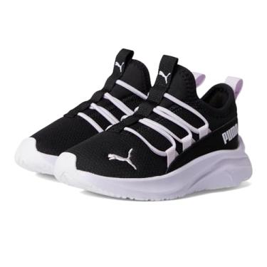 Imagem de PUMA Tênis infantil unissex Softride One4all slip on (criança pequena), Puma Preto-lilás Frost, 11 Little Kid