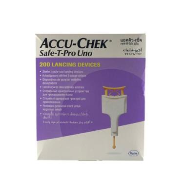 Imagem de Lancetas Accu-chek Safe-t-pro Uno Com 200 Unidades