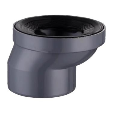 Imagem de MotiveTech Acessório para Troca de Vaso Sanitário, Flange para Troca de Vaso Sanitário, Conector para Troca de Dreno, Troca de Resíduos de Banheira, Adaptador Pr, cinza 5cm