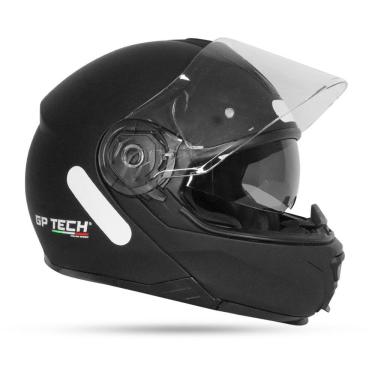 Imagem de Capacete Gp Tech A118 Sv Mono Articulado Preto Fosco