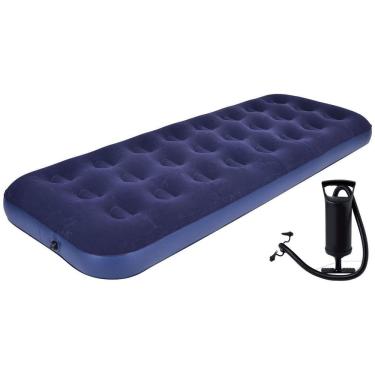 Imagem de Colchão Inflável Solteiro Jilong 191x73x22cm com Bomba
