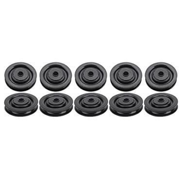 Imagem de aqxreight 10pcs Universal Wheel Fitn Equipamento Acessórios de Equipamento de Nylon Bea Core90mm Feito de Rolamentos de de Nylon, Durável, Resistente Ao Desgaste, à Prova d'água e um Serviço (90mm)