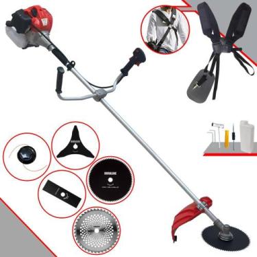 Imagem de Roçadeira Podador de Grama Anmax CG520-P À Gasolina 2T 52cc 2,2HP 10.0