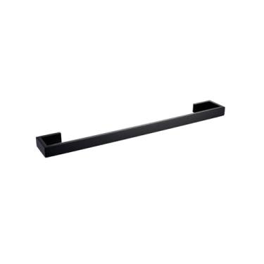 Imagem de Kit de banheiro preto escovado - Suporte para toalhas de aço inoxidável, MB, suporte para toalhas