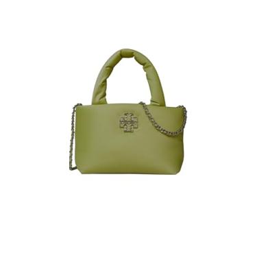 Imagem de Tory Burch Britten Mini bolsa de nylon inchada, Limão (candy), One Size