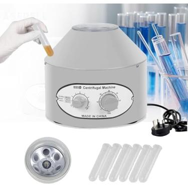 Imagem de Centrífuga De Sangue Elétrica, 0-60 Minutos Função De Temporizador Centrífuga De Plasma Laboratório Desktop Máquina Centrífuga Elétrica De 4000 Rpm