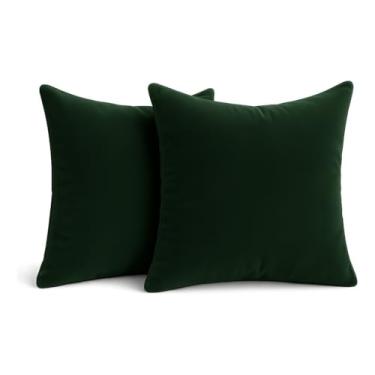 Imagem de Kit 2 Capa Almofada Veludo 45x45 Cores Diversificadas