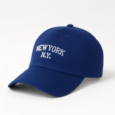 Imagem de Boné Ny New York Retrô Baseball Original Masculino Feminino Aba Curva 