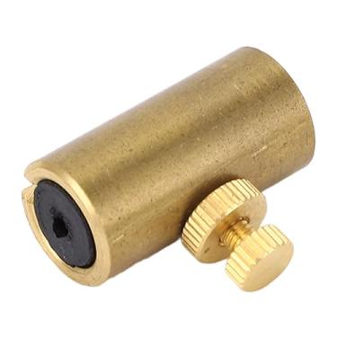 Imagem de WALFRONT Tone de Violoncelo de Metal Eliminador de Bronze Material de Borracha de Bronze (L para violoncelo de baixo com cordas grossas)