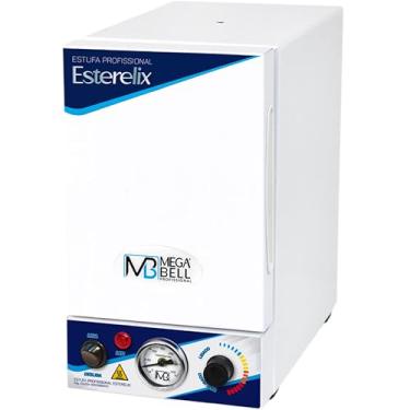 Imagem de Mega Bell, Estufa esterilizadora para manicure e pedicuri uso profissional, Exterilix, Com Inmetro, Bivolt, 4,2 Litros, Branca