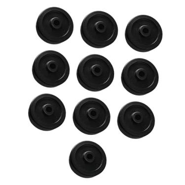 Imagem de Colaxi 10pcs Nylon Mobility Wheels Kit Reparação de peças de reparo Componentes para equipamentos de ginástica Conjunto simples multifuncional, 53x21mm