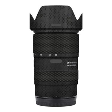 Imagem de Adesivo antiarranhões para lente de câmera para Tamron 28-75 mm F2.8 G2 adequado para Nikon Mount Coat Vinil Película Protetora Decalques 28-75 F 2,8 G 2 (Preto Mamba)