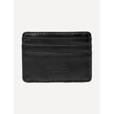 Imagem de Carteira Dudalina Masculina Mágica de Couro Preta, UN