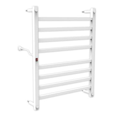 Imagem de Toalheiro elétrico de duas camadas - aquece e seca toalhas Toalheiro elétrico de 110 V (Branco - 220V)