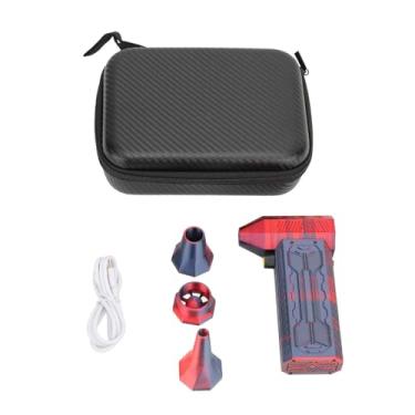 Imagem de Poderoso ventilador turbo mini -escova 110000rpm de alta velocidade 3 velocidades ajustáveis Turbina portátil soprador de ar para limpeza de computadores Laptops Câmeras de (Verde vermelho azul)