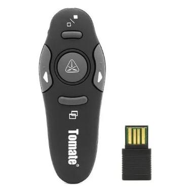 Imagem de Passador de Slides Laser Apresentador Controle Sem Fio para Apresentações | Caneta Laser Pointer, Apontador Multimídia para Palestras, Aulas, Congressos e PowerPoint Premium