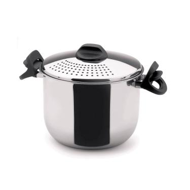 Imagem de Panela Espagueteira de Aço Inox Baquelite 5L Indução Forma