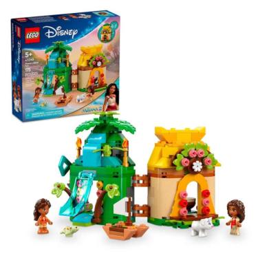 Imagem de Bloco de Montar Disney Princess Diversão na Ilha da Moana Lego