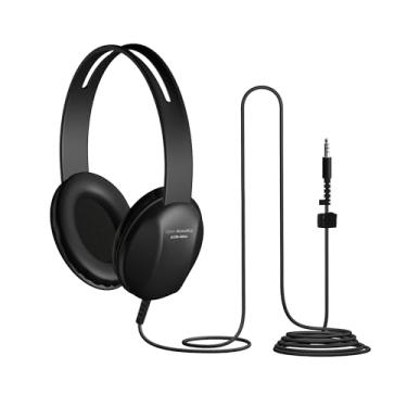 Imagem de Cyber Acoustics Fones de ouvido leves de 3,5 mm – Ótimo para usar com celulares, tablets, laptops, PCs, Macs (ACM-4004)