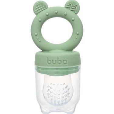 Imagem de PortaFrutinhas Ursinho Introdução Alimentar Mordedor em Silicone BPA F