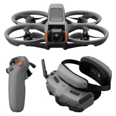 Imagem de DJI Combo Avata 2 Fly More (1 bateria), drones FPV com câmera para adultos 4K, experiência imersiva, protetor de hélice integrado, flip/roll fácil, compatível com identificação remota FAA, drone de