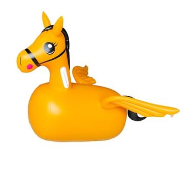 Imagem de Dynwave Brinquedo Infantil de Cavalo Inflável, Presente para Crianças, Animais Saltadores, Brinquedos para Jogos, Feriados Ao Ar Livre