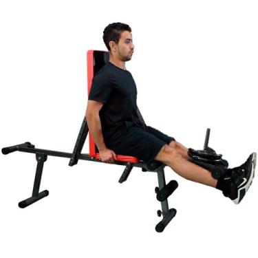 Imagem de Cadeira Flexora Extensora Musculação Multifuncional Regulável Consport