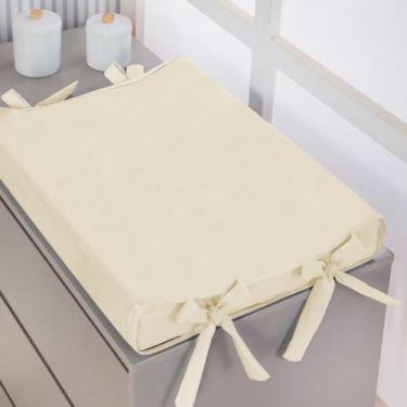 Imagem de Trocador Americano Anatômico Cômoda Bebê 55X40 Impermeável Plastificad