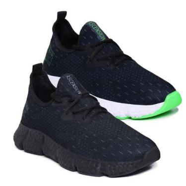 Imagem de Kit 2 Tênis Masculino Feminino Ultra Conforto Leve Esportivo Cross - A