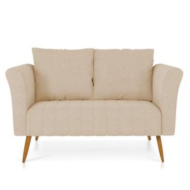 Imagem de Namoradeira Marilia Bege A19 Castanho - DROSSI